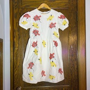 English Factory white floral embroidered dress